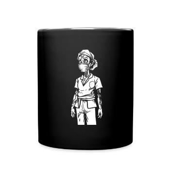 Zombie Halloween - Full Colour Mug - black - Front