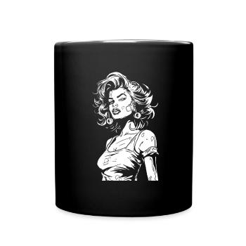 Zombie Halloween - Full Colour Mug - black - Front