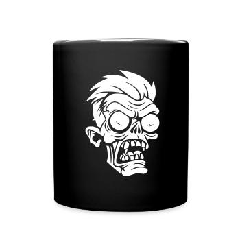 Zombie Halloween - Full Colour Mug - black - Front