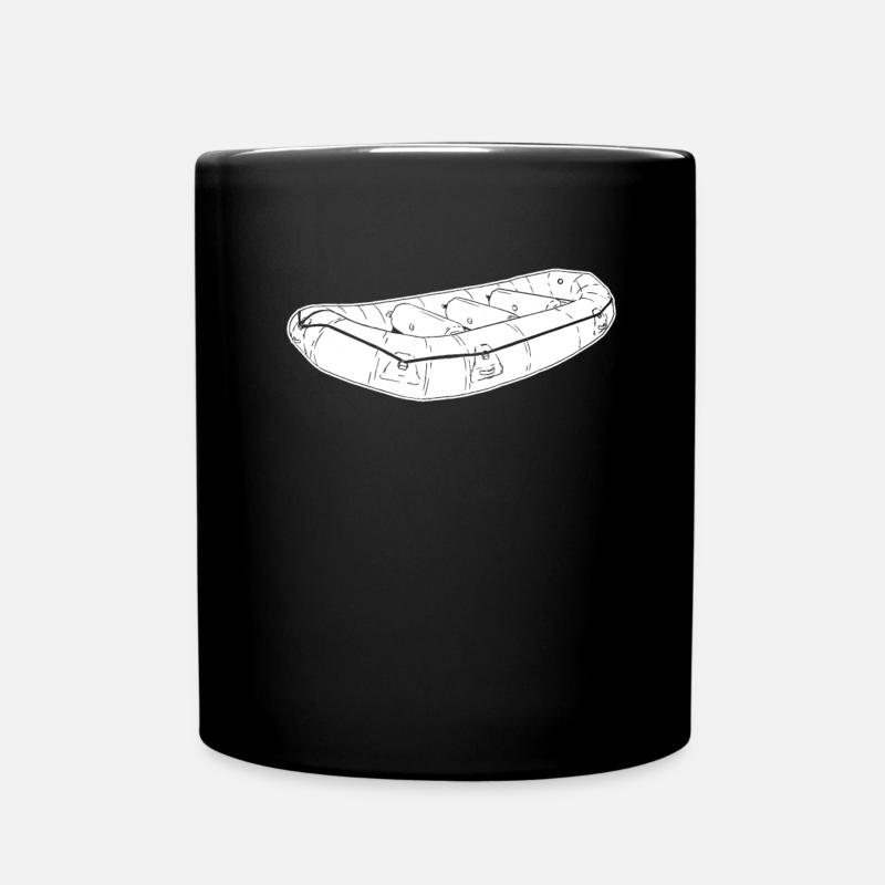 Rafting - Full Colour Mug - black
