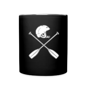 Rafting - Full Colour Mug - black - Front