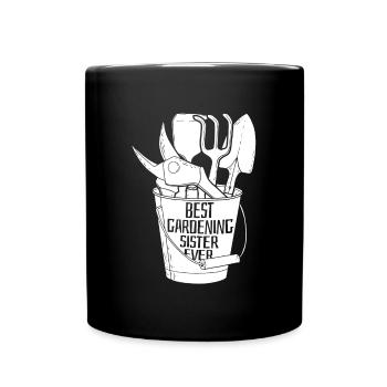 Hobby Gardener Garden Garden Nurse - Full Colour Mug - black - Front