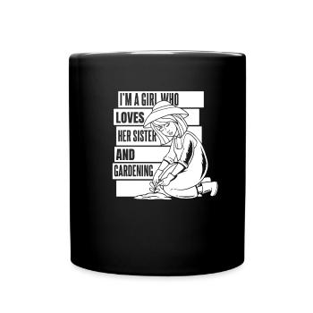 Jardinier amateur jardinier jardinier - Mug uni - noir - Devant