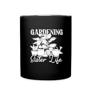 Jardinier amateur jardinier jardinier - Mug uni - noir - Devant