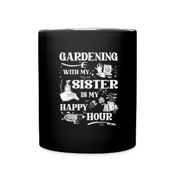 Jardinier amateur jardinier jardinier - Mug uni - noir - Devant