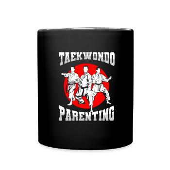 Taekwondo Cool Taekwondo Father - Full Colour Mug - black - Front