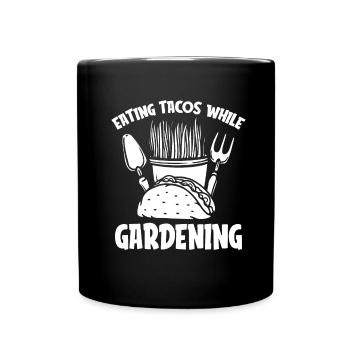 Tacos de jardin Hobby Gardener - Mug uni - noir - Devant