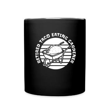 Tacos de jardin Hobby Gardener - Mug uni - noir - Devant