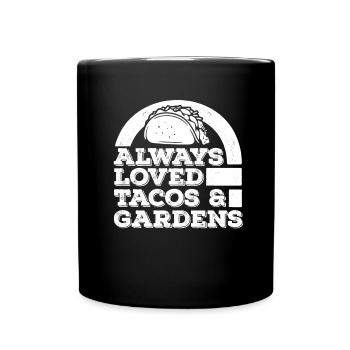 Tacos de jardin Hobby Gardener - Mug uni - noir - Devant