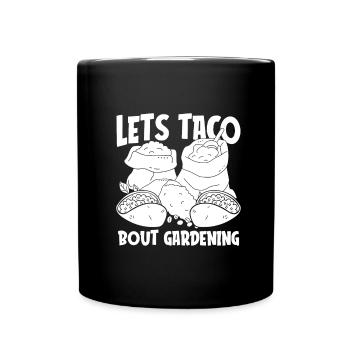 Tacos de jardin Hobby Gardener - Mug uni - noir - Devant