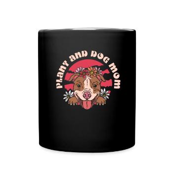 Hobby jardinier chiot de jardin chien de jardin - Mug uni - noir - Devant