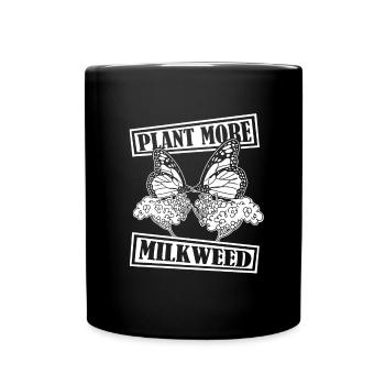Hobby gardeners garden garden butterflies - Full Colour Mug - black - Front