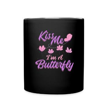Amateur gardener garden Monarch - Full Colour Mug - black - Front