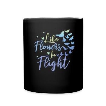 Amateur gardener garden Monarch - Full Colour Mug - black - Front