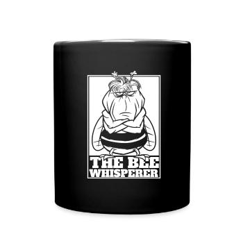 Hobby Gardener Garden Garden Bees Bee Whisperer - Full Colour Mug - black - Front