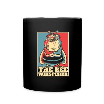 Hobby Gardener Garden Funny Garden Bees - Full Colour Mug - black - Front