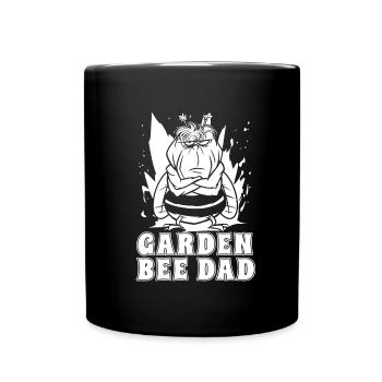 Hobby gardeners garden beekeepers garden bees - Full Colour Mug - black - Front