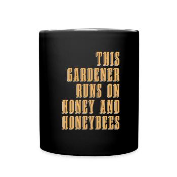 Jardiniers amateurs jardin miel abeilles - Mug uni - noir - Devant