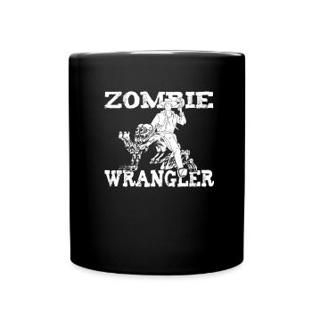 Zombie Halloween - Full Colour Mug - black - Front