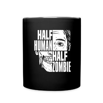 Zombie Halloween - Full Colour Mug - black - Front