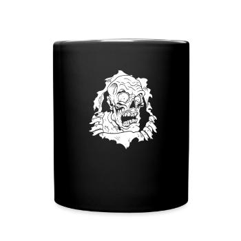 Zombie Halloween - Mug uni - noir - Devant