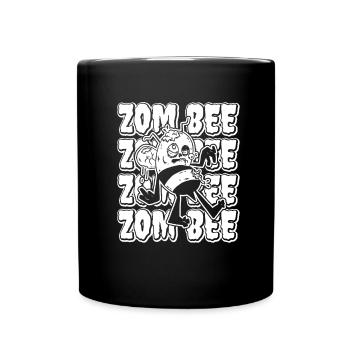 Zombie Halloween - Full Colour Mug - black - Front