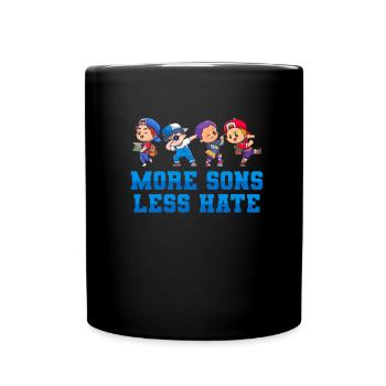 Mom Mutter Mutter - Tasse einfarbig - Schwarz - Vorne