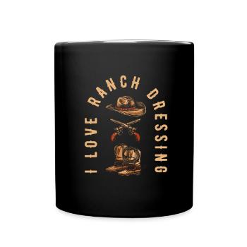 Rodeo Cowboy Ranch Cowboy J’adore Ranch Dressing - Mug uni - noir - Devant