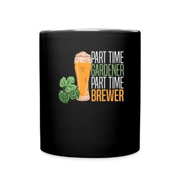 Hobby Gardener Garden Brewer Garden Bière - Mug uni - noir - Devant