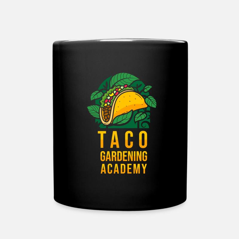 Hobbygärtner Garten Garten Tacos - Tasse einfarbig - Schwarz