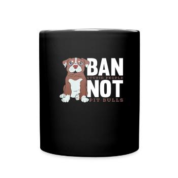 Pitbull Pitbull Interdiction - Mug uni - noir - Devant