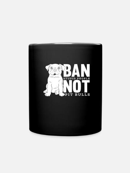 Pitbull Pitbull Interdiction - Mug uni - noir