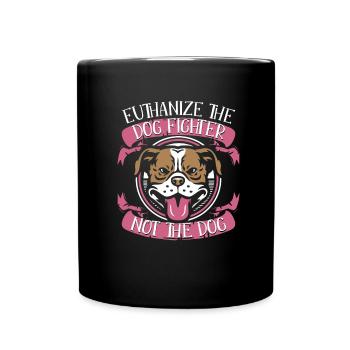 Pitbull Pitbull Interdiction - Mug uni - noir - Devant