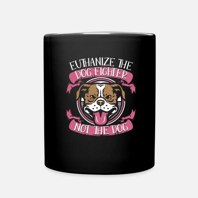 Pitbull Pitbull Interdiction - Mug uni - noir