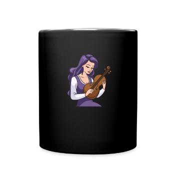 Violon Violon - Mug uni - noir - Devant