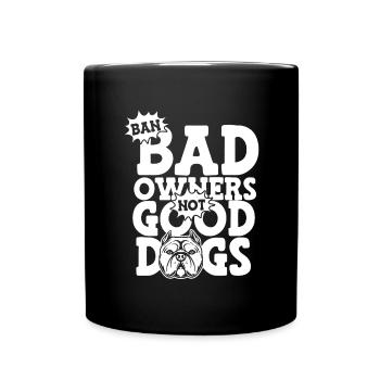 Pitbull Pitbull Interdiction - Mug uni - noir - Devant