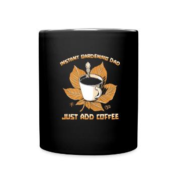 Hobby Gardener Garden Caffeine Garden Father - Mug uni - noir - Devant