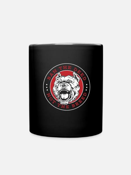 Pitbull Pitbull Interdiction - Mug uni - noir