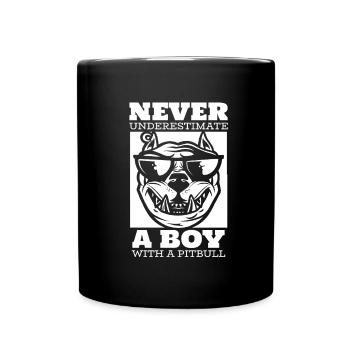 Pitbull Young Pitbull Interdiction - Mug uni - noir - Devant