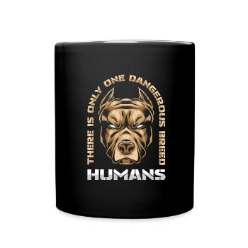 Pitbull Pitbull Interdiction - Mug uni - noir - Devant