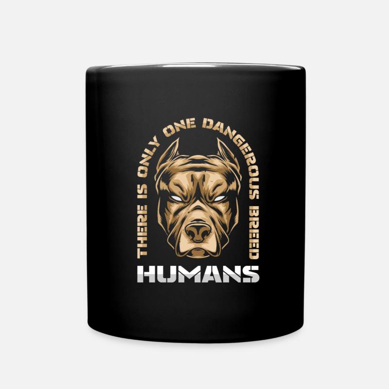 Pitbull Pitbull Interdiction - Mug uni - noir
