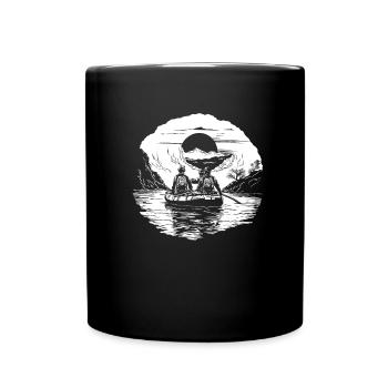 Rafting - Full Colour Mug - black - Front