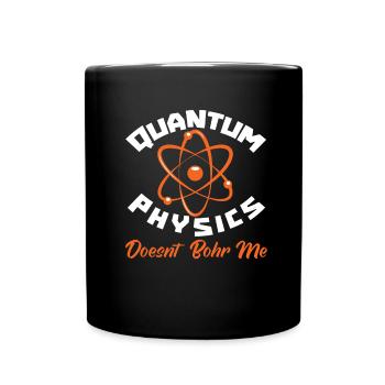 Physics Phyker Funny Quantum Physics - Full Colour Mug - black - Front
