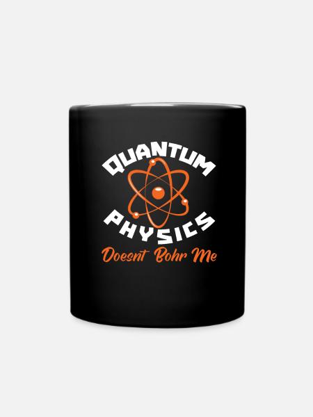 Physics Phyker Funny Quantum Physics - Full Colour Mug - black