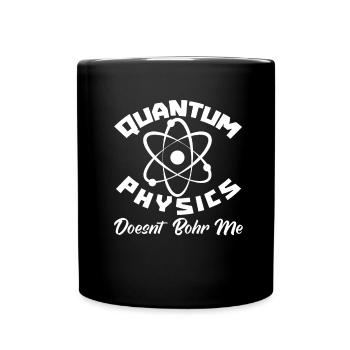 Physique Phyker Lustig Physique quantique - Mug uni - noir - Devant