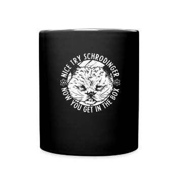 Physics Phyker Funny Quantum Physics - Full Colour Mug - black - Front