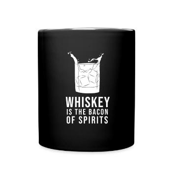 Whisky Whiskey - Full Colour Mug - black - Front
