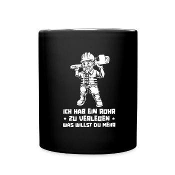 Pipeline builders - Full Colour Mug - black - Front