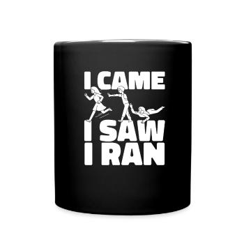 Zombie Halloween - Mug uni - noir - Devant