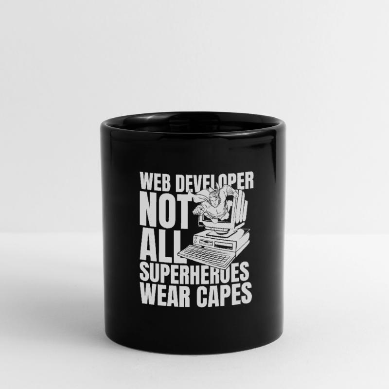Web Entwickler Webdeveloper Tasse einfarbig